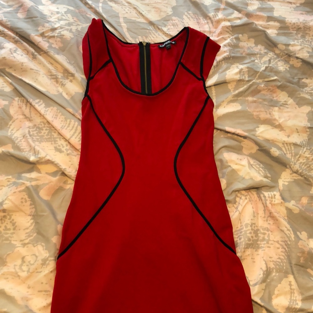 Red Express dress